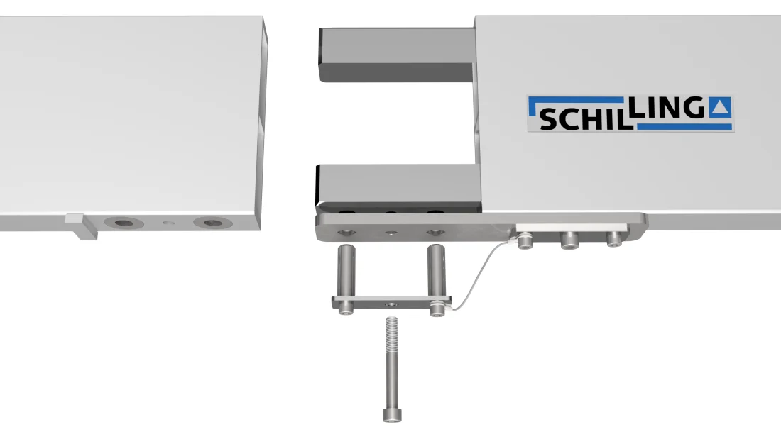SCHILLING - Alu-Portalkran stationär, mittel, Einzelträger – 9