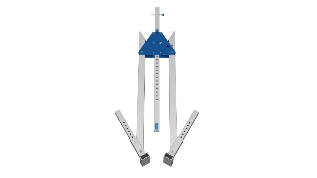 SCHILLING - Alu-Portalkran stationär, mittel, Einzelträger – 6