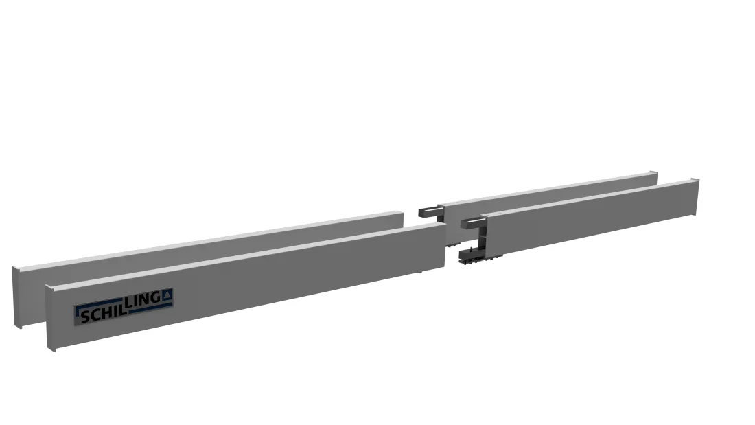 SCHILLING - Alu-Portalkran fahrbar unter Last, mittel, Doppelträger, RI – 8