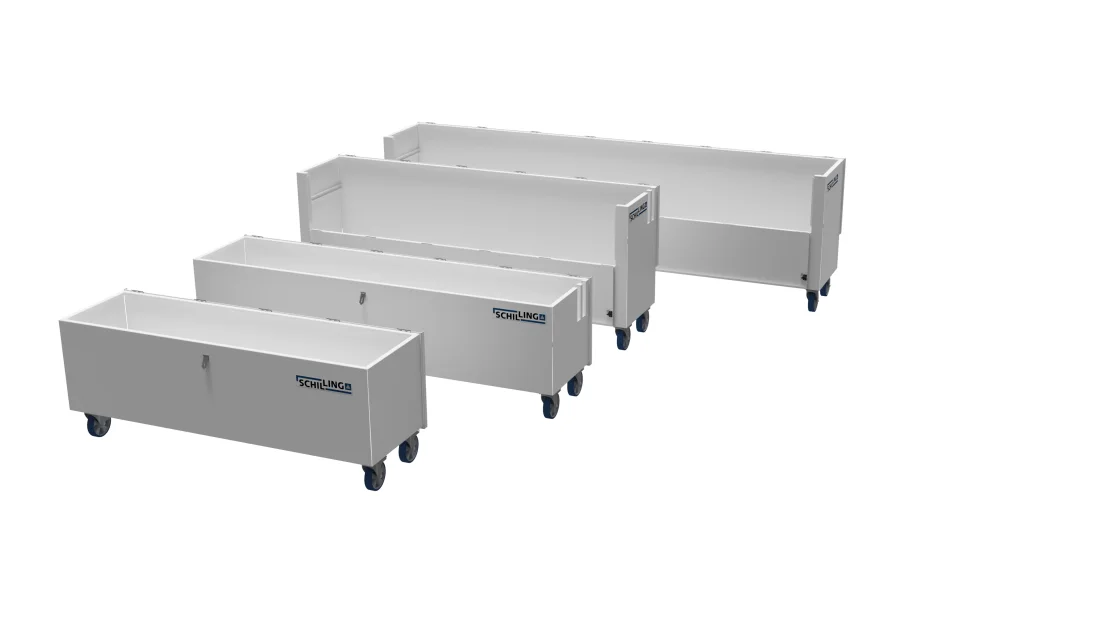 SCHILLING - Verpackungs- und Transportkiste Werkstoff: Aluminium